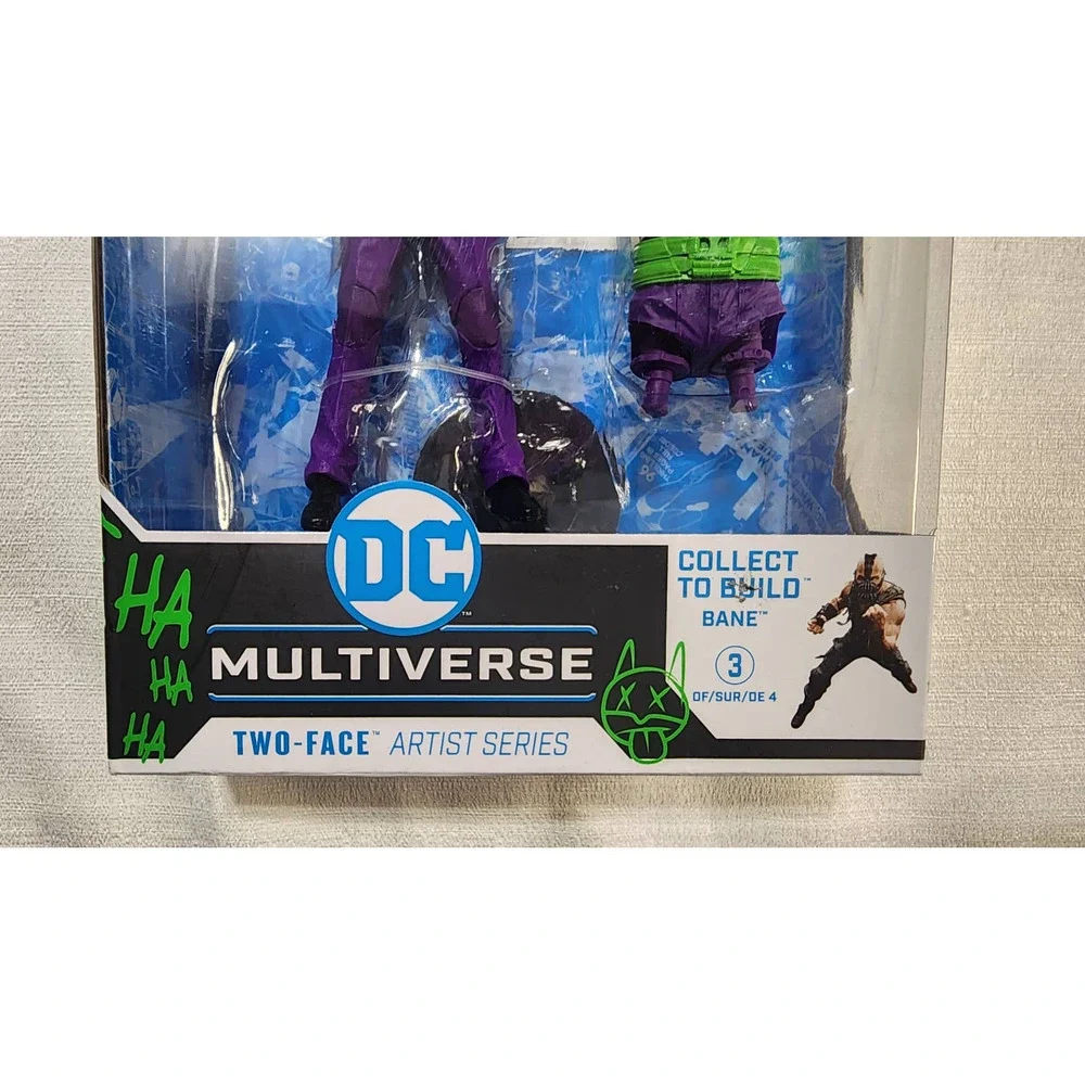 dc multiverse two face artist series gold label